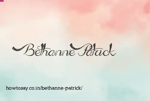 Bethanne Patrick