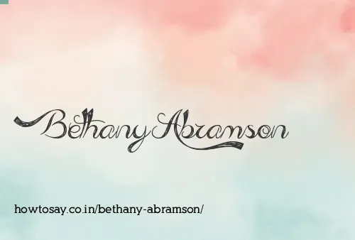 Bethany Abramson