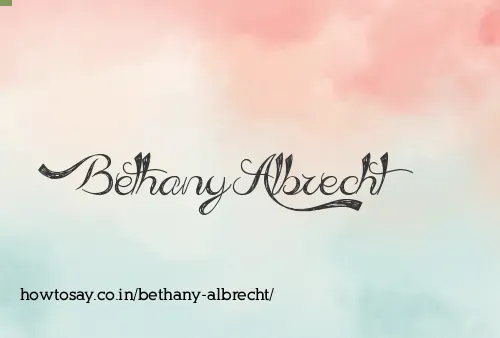 Bethany Albrecht