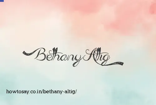 Bethany Altig