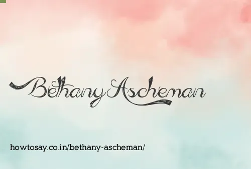 Bethany Ascheman