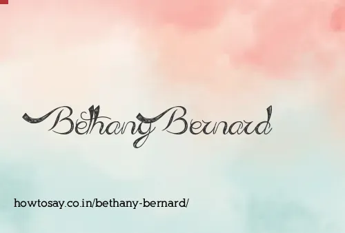 Bethany Bernard