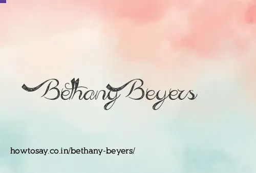 Bethany Beyers