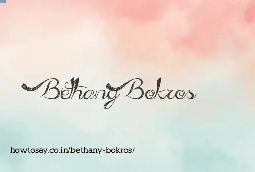 Bethany Bokros