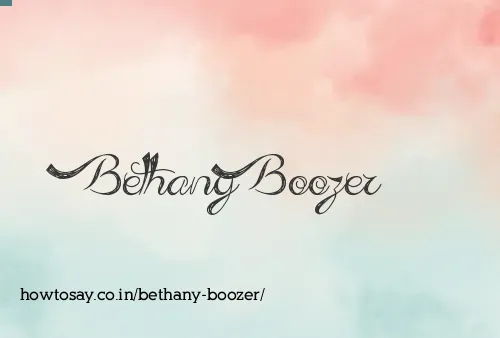Bethany Boozer