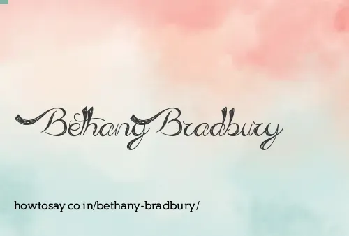 Bethany Bradbury