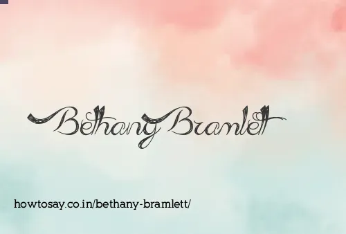 Bethany Bramlett