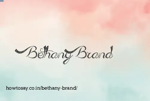 Bethany Brand