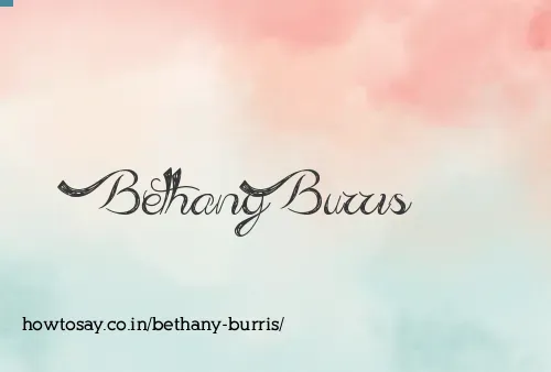Bethany Burris