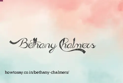 Bethany Chalmers