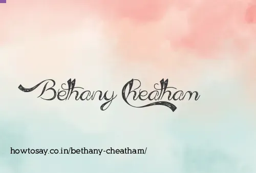 Bethany Cheatham
