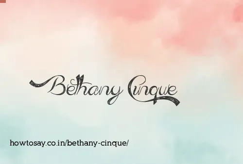 Bethany Cinque
