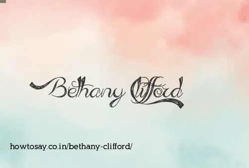Bethany Clifford