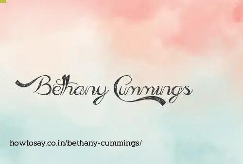 Bethany Cummings