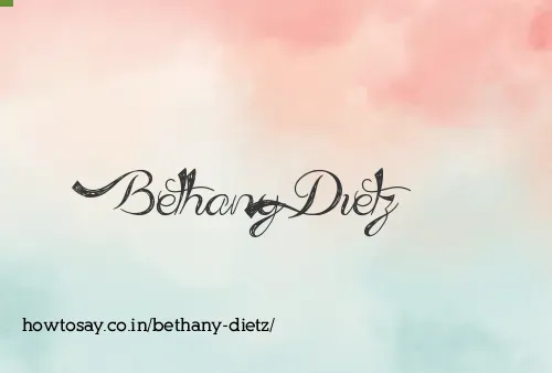 Bethany Dietz