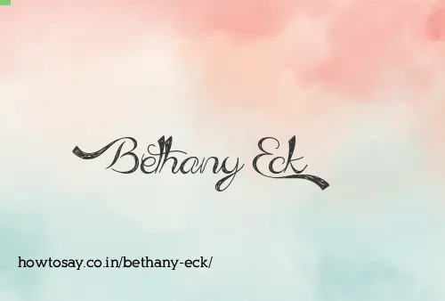 Bethany Eck