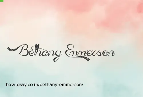 Bethany Emmerson