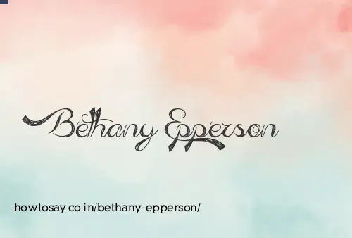 Bethany Epperson