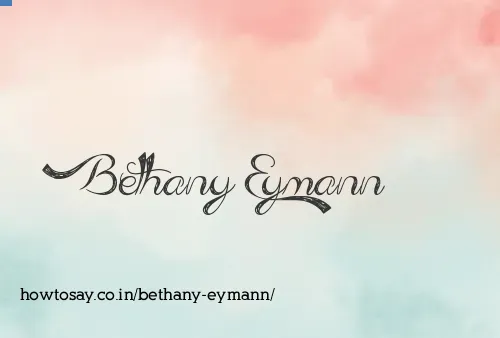 Bethany Eymann