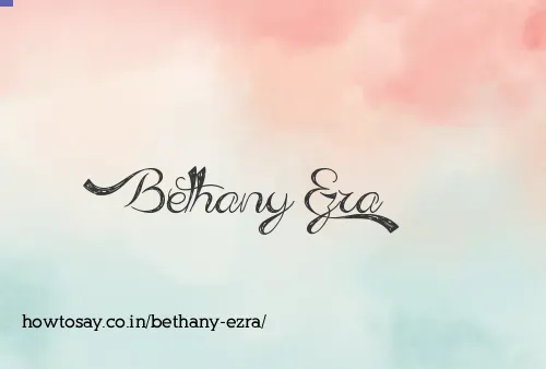 Bethany Ezra
