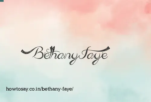 Bethany Faye