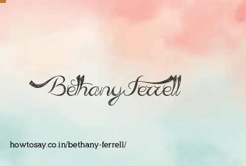 Bethany Ferrell