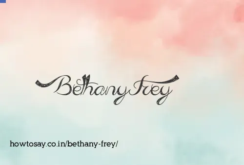 Bethany Frey