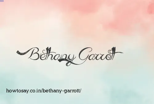 Bethany Garrott