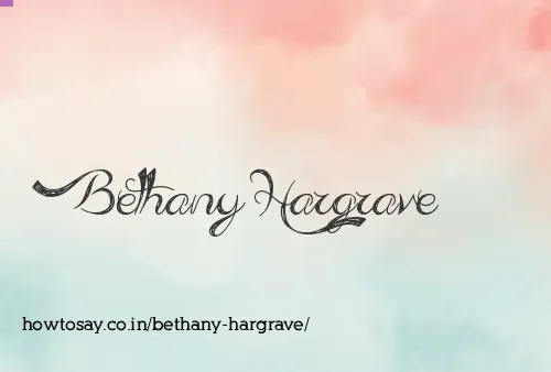 Bethany Hargrave