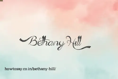 Bethany Hill