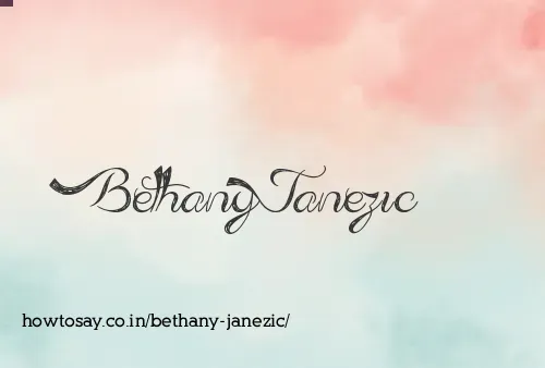 Bethany Janezic