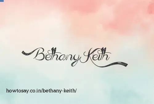 Bethany Keith