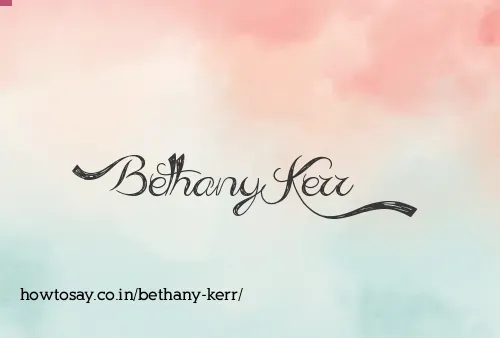 Bethany Kerr
