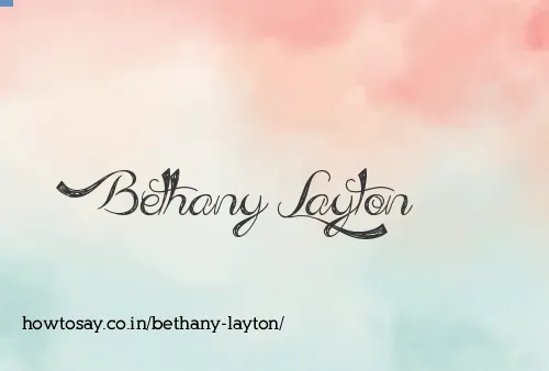 Bethany Layton