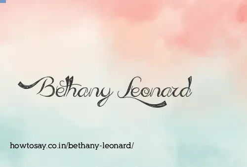 Bethany Leonard