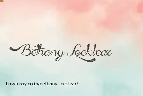 Bethany Locklear