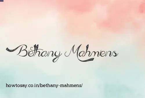 Bethany Mahmens
