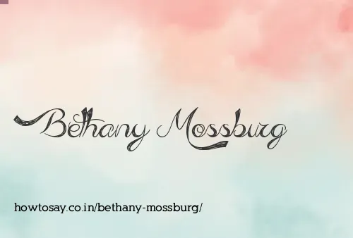 Bethany Mossburg