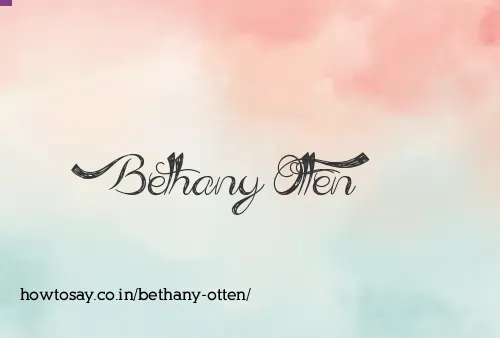 Bethany Otten