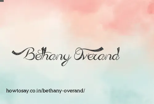 Bethany Overand