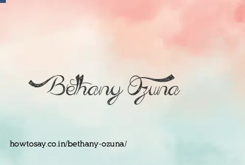 Bethany Ozuna