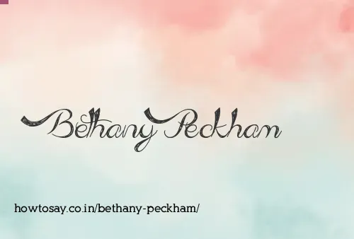 Bethany Peckham