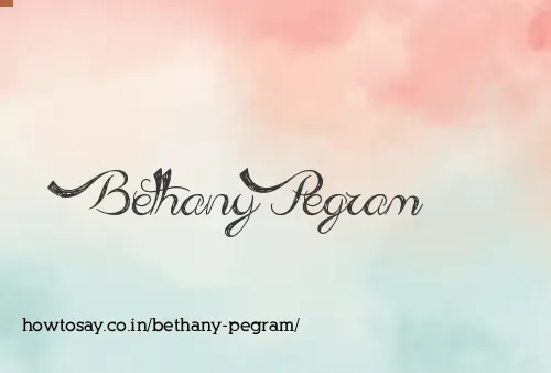 Bethany Pegram