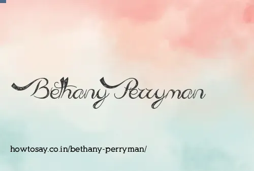 Bethany Perryman