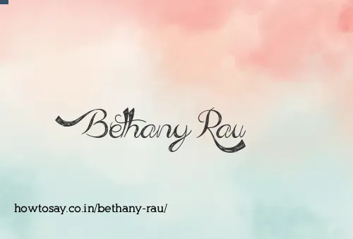 Bethany Rau