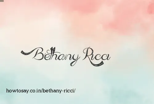 Bethany Ricci