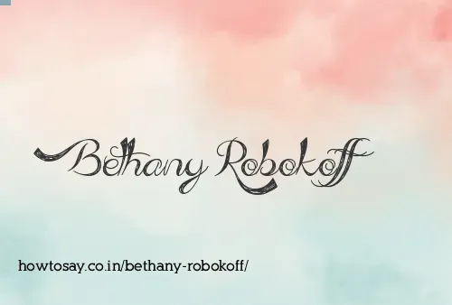 Bethany Robokoff