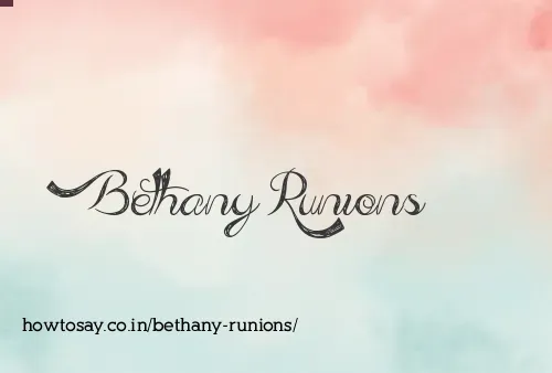 Bethany Runions