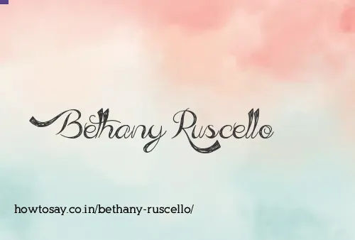 Bethany Ruscello