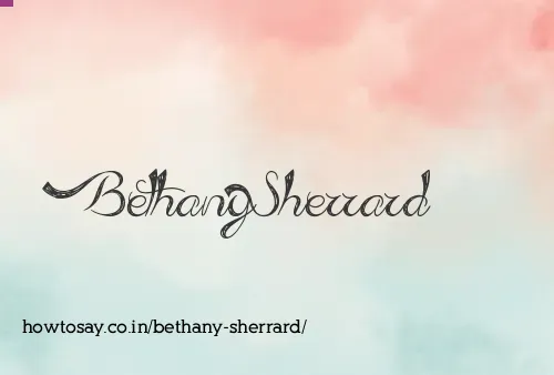 Bethany Sherrard
